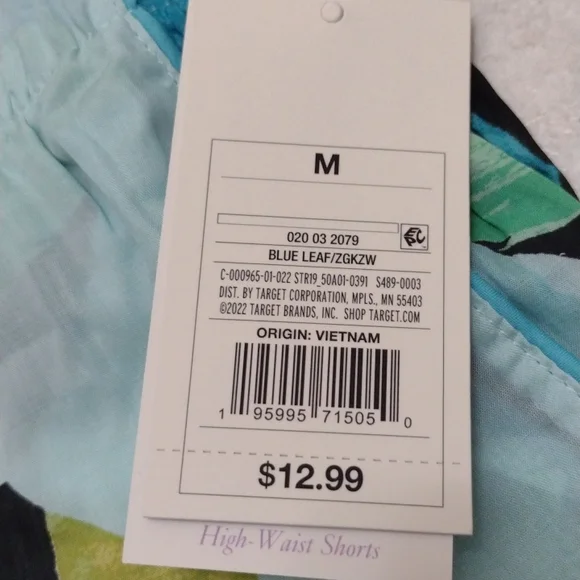 NWT Women's Floral Print Simply Cool Pajama Shorts - Stars Above - M - Picture 3 of 6